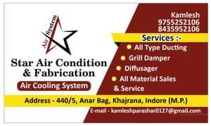 star air Conditioning  and fabrication 