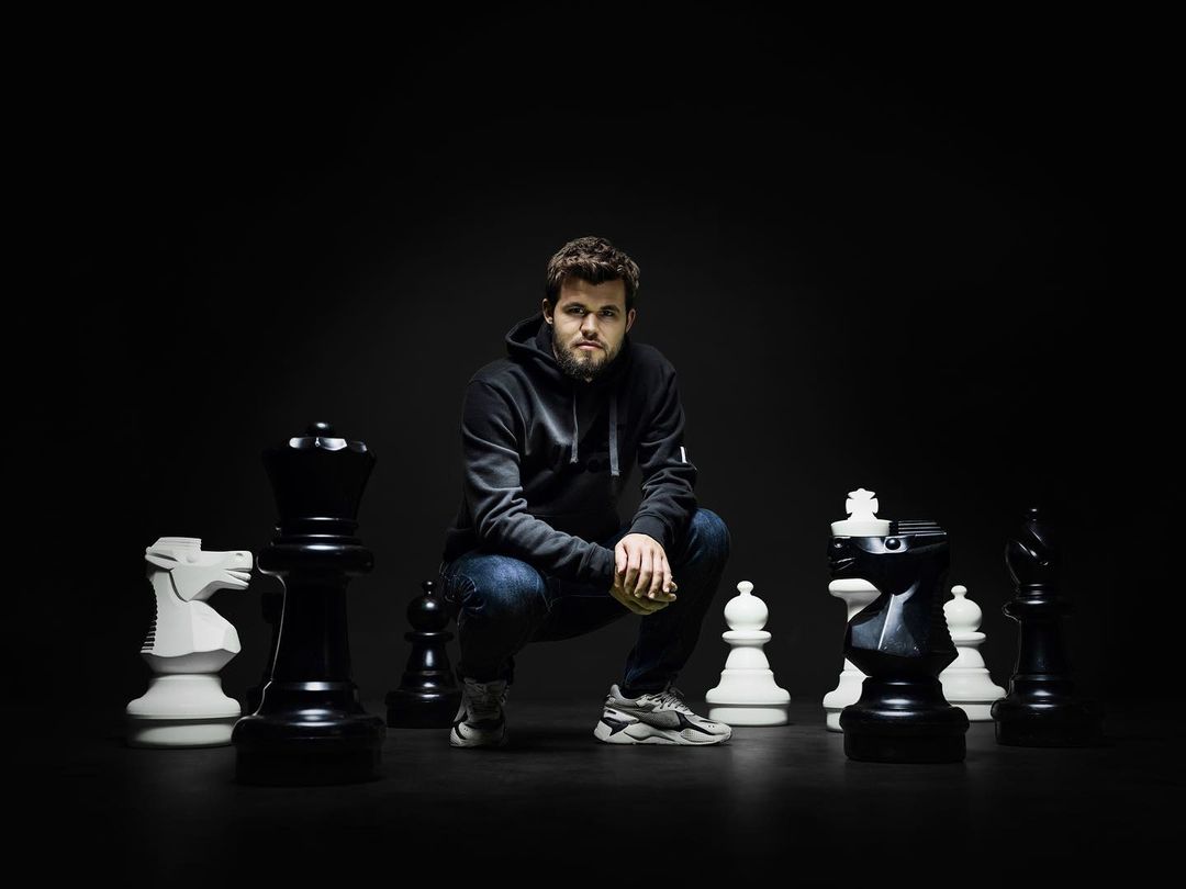 Puma faz equipa com Magnus Carlsen no Champions Chess Tour