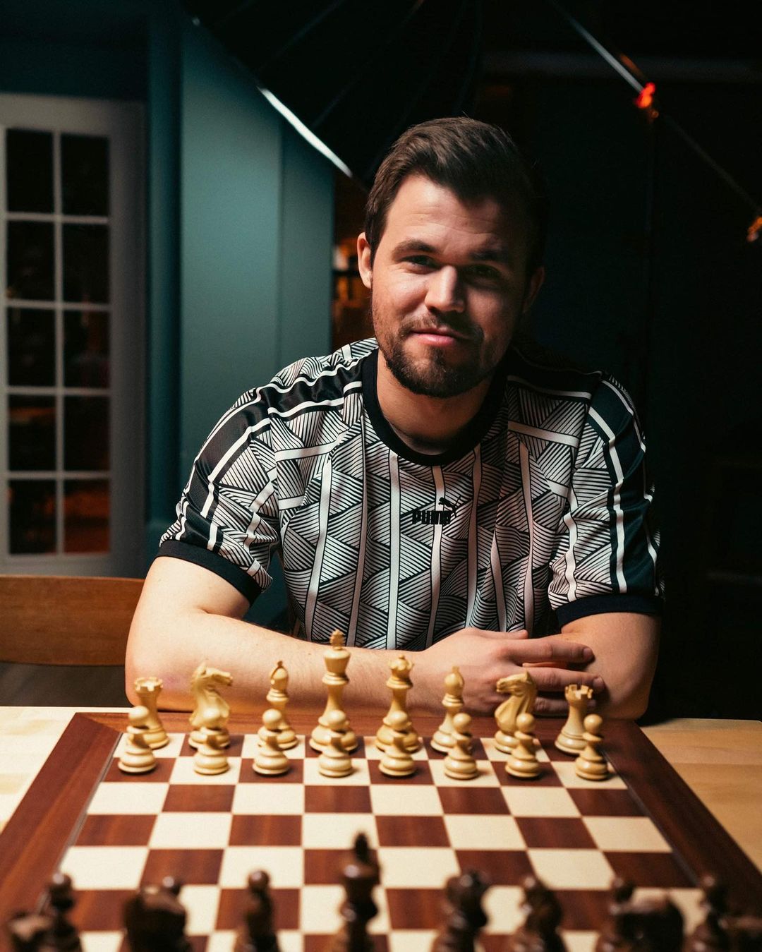 Puma faz equipa com Magnus Carlsen no Champions Chess Tour