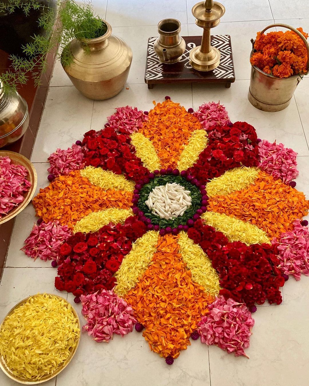 8 Onam Decoration Ideas - To Creatively Decorate Your Home